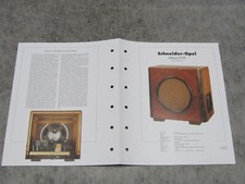 Schaltplan für Röhrenradio Schneider Opel Meteor III WL von 1931 Rundfunkmuseum