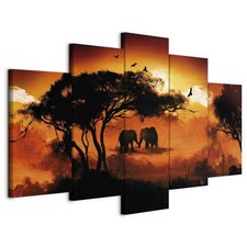 Wandbild 5 tlg Groß