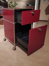 SYSTEM8X Rollcontainer 5002 - 40cm 2 Schubladen Metall Schreibtischcontainer