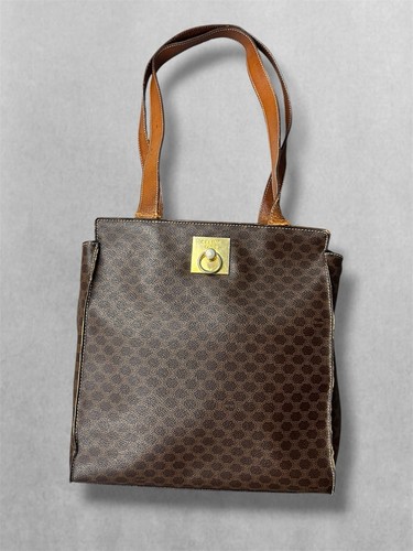 Celine vintage macadam tote - celine,