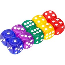 Würfel Set 6-seitig bunt
