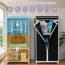 Kleiderschrank Stoffschrank