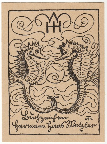 Hans thoma exlibris für - hans,