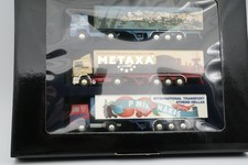 1:87 Albedo 3x LKW Edition Europa Griechenland "Metaxa P. MiloNakis"  H0