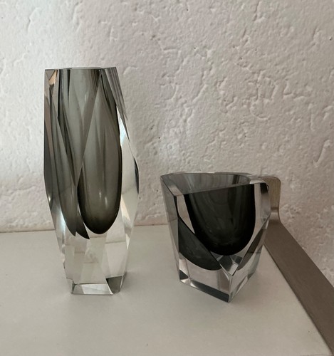 Murano glas vase und - murano,