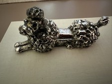Pudel/Hund/  Figur/Dose