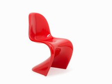 VITRA Stuhl 'Panton Chair Classic' - Verner PANTON - Reedition - rot - signiert