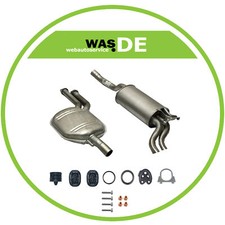 Auspuffanlage Auspuff ab Kat Mercedes Benz Stufenheck (W124) 260 E & 300 E