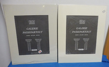 ??B+H Galerie PASSEPARTOUT ?weiß creme hell?40 x 50 made Deutschland KARTON