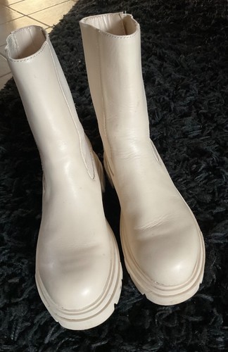 Damen leder stiefelette - stiefelette, von