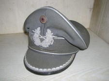 Frühe Bundeswehr Offiziersmütze Schirmmütze Heer schlechter Zustand