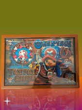 Mega seltene One Piece Tony Tony Chopper Wanduhr Wackelbild Maße ca. 26x18 cm