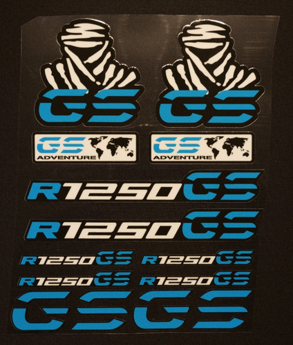 R1250gs aufkleber set für bmw - set,