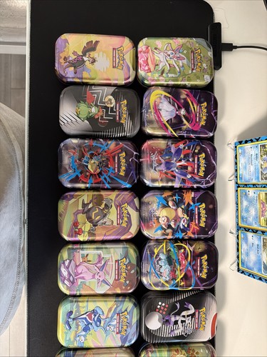 Pokémon mini tins - pokémon,