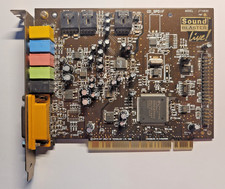 Creative Labs Sound Blaster Live! CT4830 Soundkarte Audio Card PCI Gameport