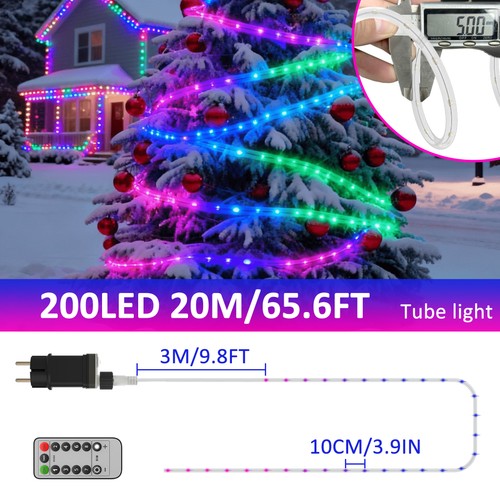 10m 100m led lichterschlauch - 10m-100m,