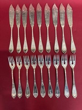 Fischbesteck 800 er Silber