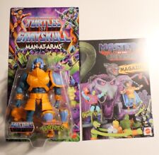 Masters of the Universe Origins Turtles of Grayskull Man-At-Arms MOC + Magazin