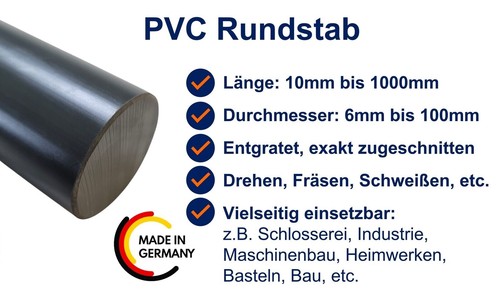 Pvc rundstab rundmaterial - pvc,