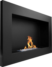 Gel- & Wand-Ethanol - Kamin 65 cm schwarz Gelkamin Ethanolkamin + Aromatherapie