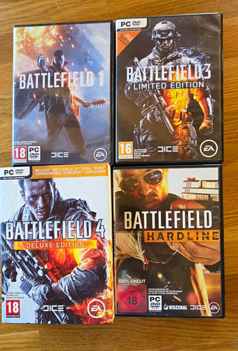 Spiele paket battlefield - pc, spiele-paket