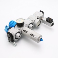 Festo Wartungseinheit MIDI mit  HE-D + LFR-D + HEE-D-24 + HEL-D + FRM-D + 175250