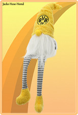 Weihnachtswichtel Borussia Dortmund BVB Wichtel Filz sitzent Gr. 10x9x46cm NEU