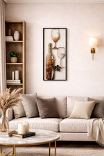NEU Luxus Metall Wanddeko Wein