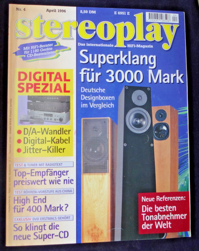 Stereoplay audio physic - stereoplay, 4/96,audio