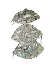 3 x Cover Combat Helmet GS MK6 MK7 Helmbezug,MTP-Tarn, neuwertig