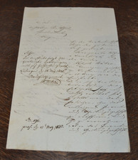 Schreiben 1830 Königliches