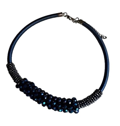 Elegante dunkelblaue
