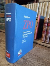 Stein jonas zpo - zpo, kommentar