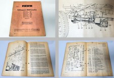 Fahr SM12 SM14 G/GH Mähwerk Betriebsanleitung Ersatzteilliste Güldner AZK ALK