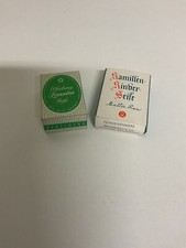 alte Seifenproben Mini Seife