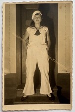 orig. Foto AK Dame Frau Mode