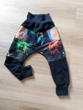 Schwarze Jogginghose,neu,Sweat,Gr.98/104,Handmade,Lego Ninjago,Freizeit,Unikat