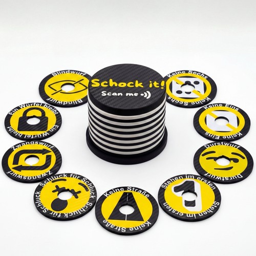 Schocken trinkspiel set - set, |