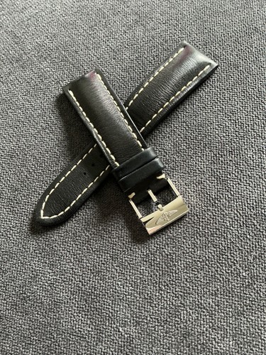 Breitling lederband schwarz - breitling,
