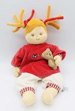 Sterntaler Spielpuppe Magdalena 🦊 Integrierte Rassel 30 cm Rot