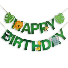 Girlande Jungle DIY Dschungel