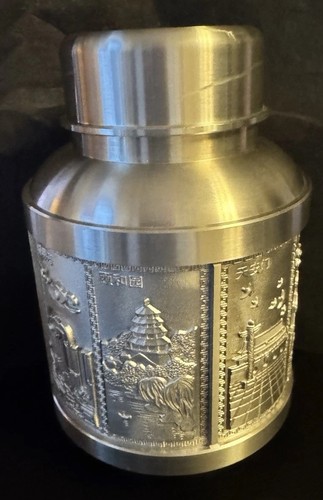 Massive teedose reinzinn 623g - teedose,