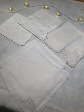 Servietten, Weiß, Antik