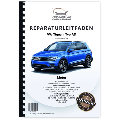Tiguan zyl 1 - tiguan, 1,6l