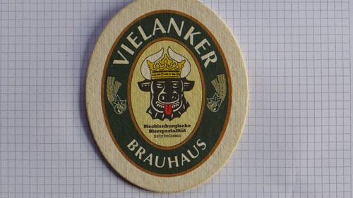 Bierdeckel vielanker brauhaus - vielanker,