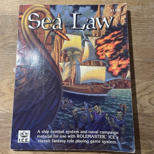 Rolemaster sea law english - sea,