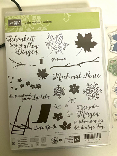 Stampin clear stempelset - clear,