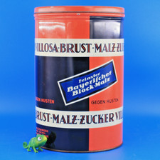 Alte Blech Dose Villosa Block