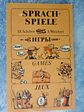 SPRACHSPIELE - игры - Games - Jeux  - DDR Sprachspiele Volk und Wissen 1988