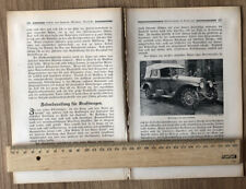 Federbereifung Kraftwagen Auto Wagen 1918 Reifen Rad Felge Nabe Skfz Feder  242